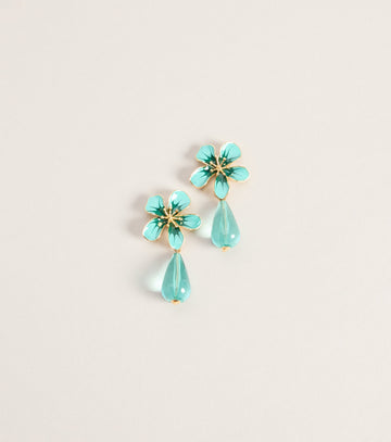 Bloom And Sway Flower Earrings