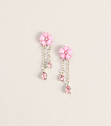 Pretty Please Flower Earrings