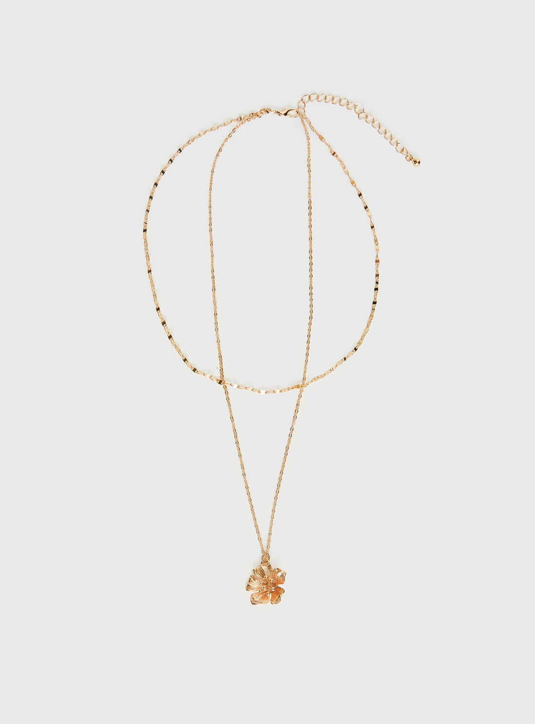 Osias Hibiscus Necklace Pack Gold