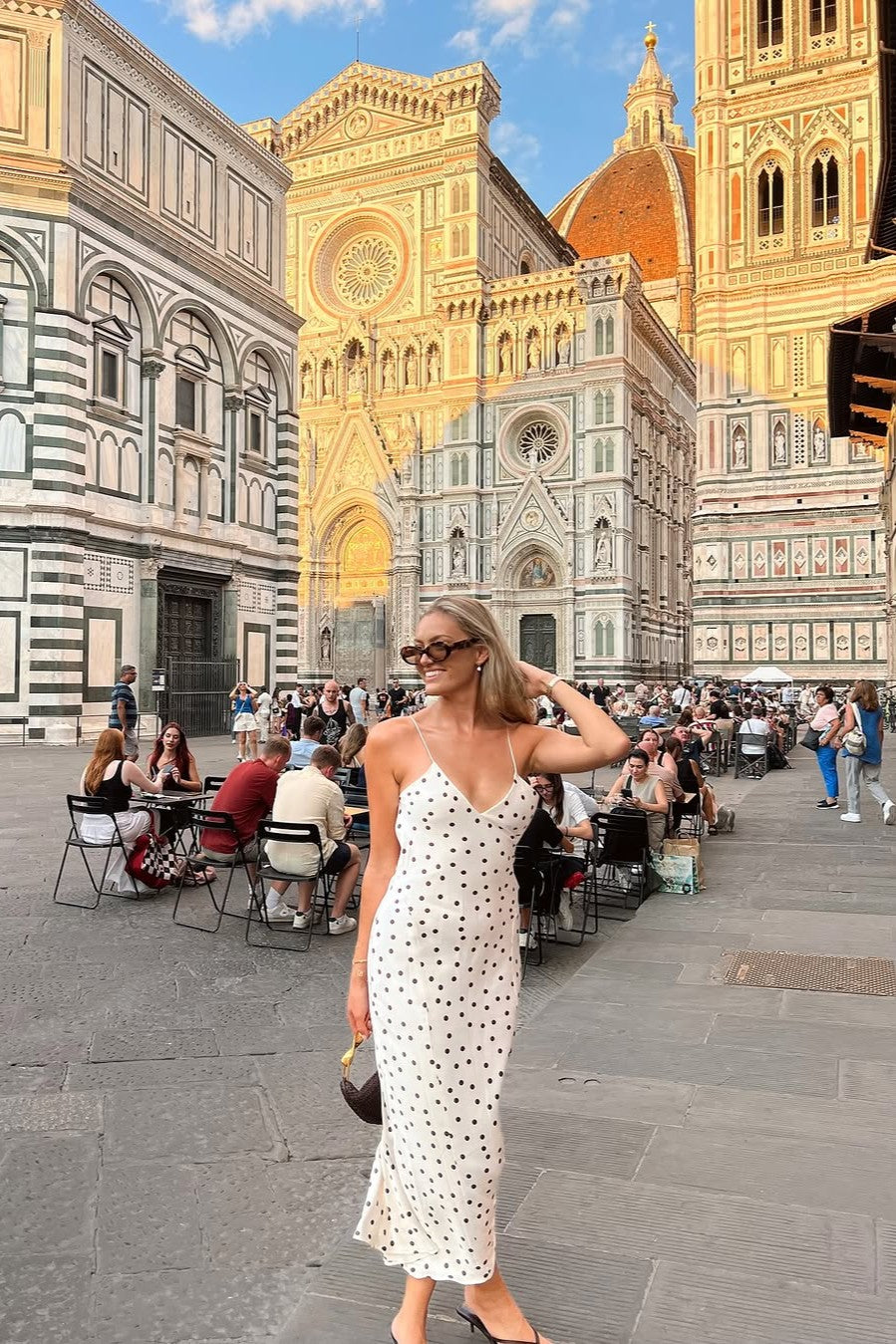 Cindy white dress