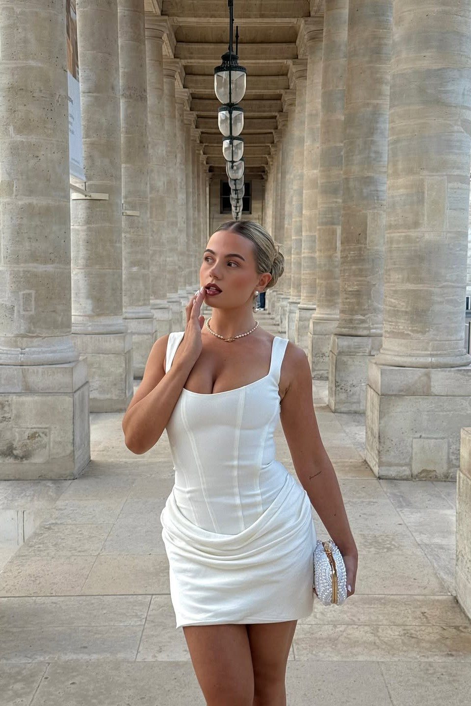 Czarina white dress