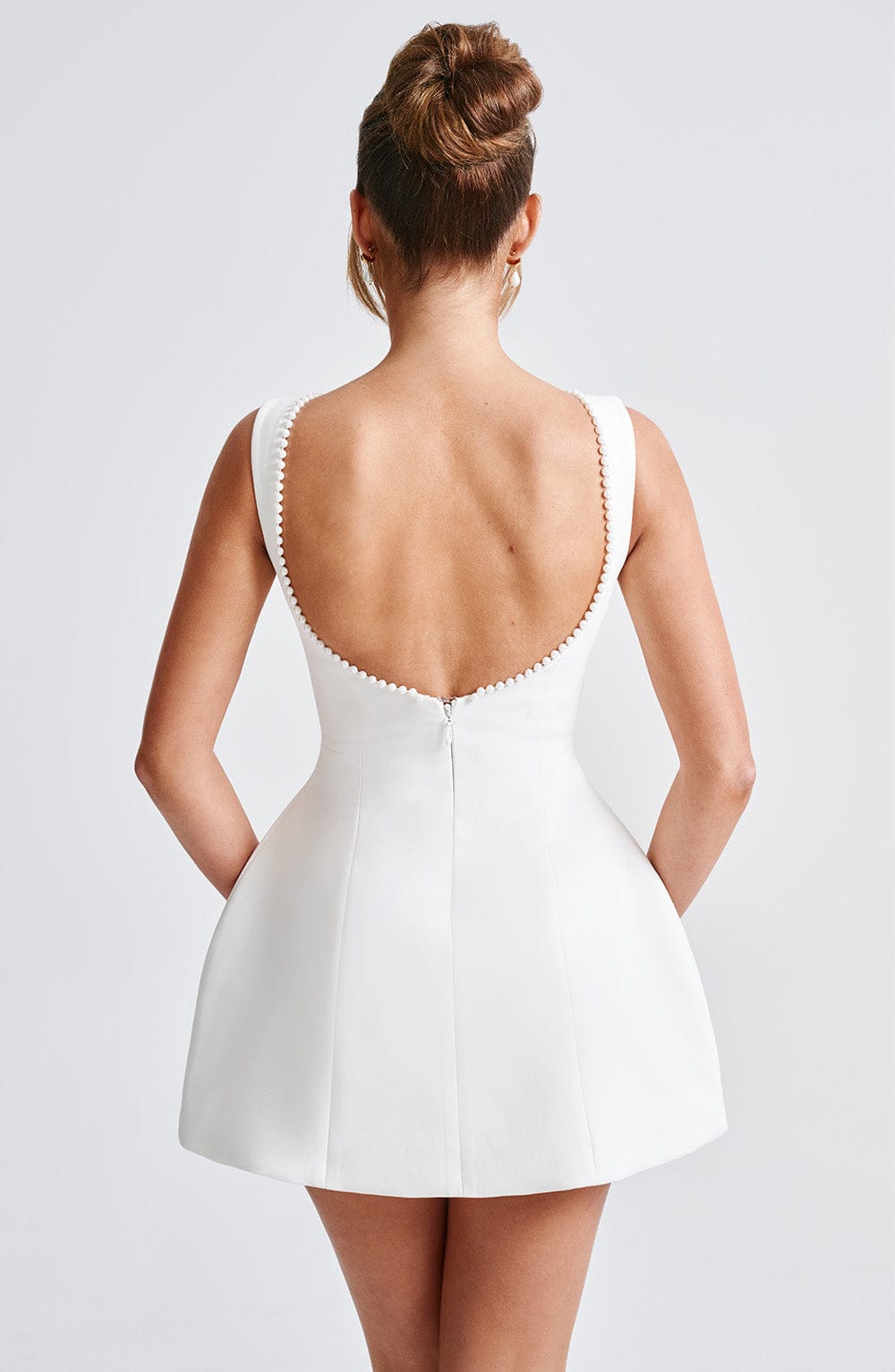 Adeline | Elegant Women’s 2026 Graduation Structured Mini Dress