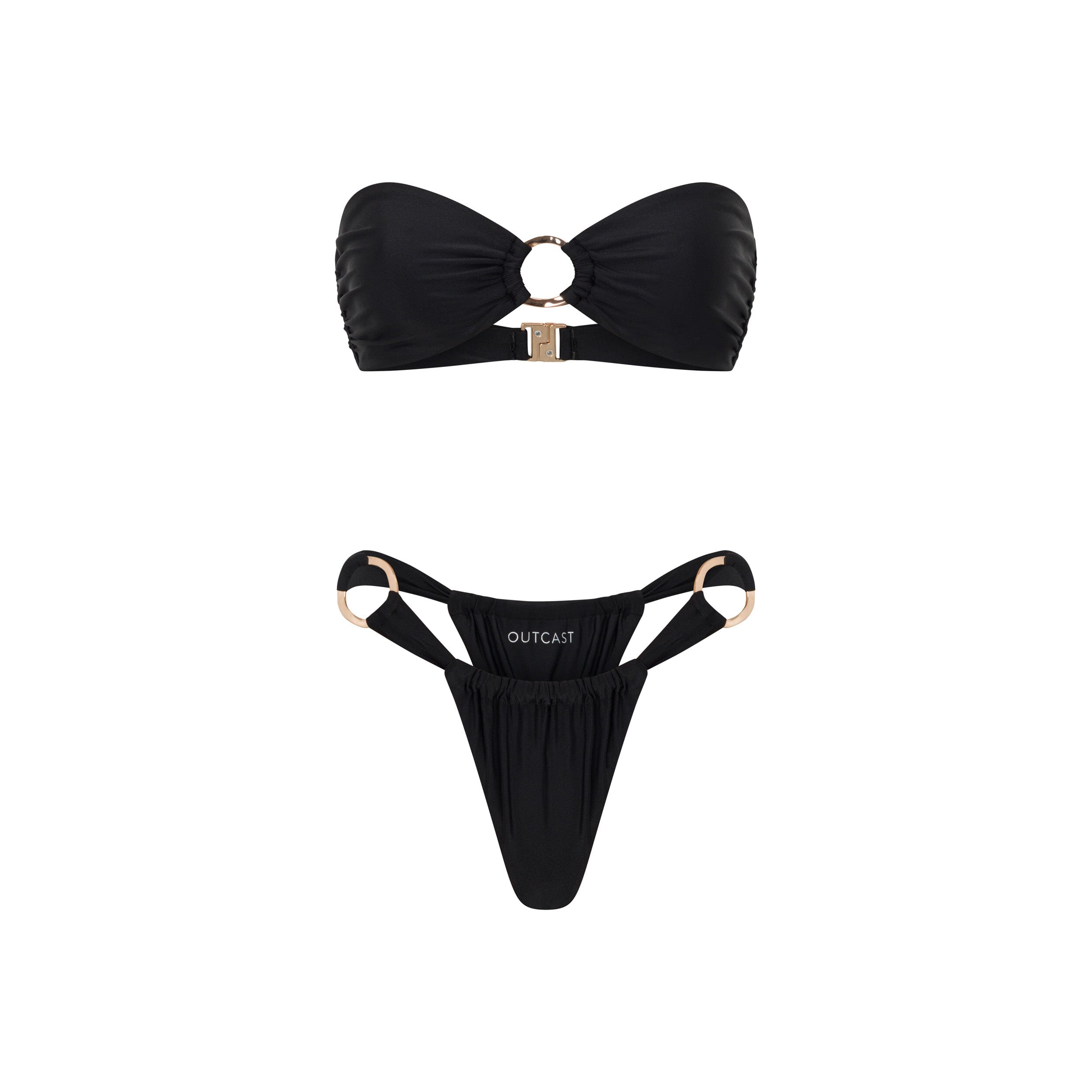Denver Bikini Bottom Black