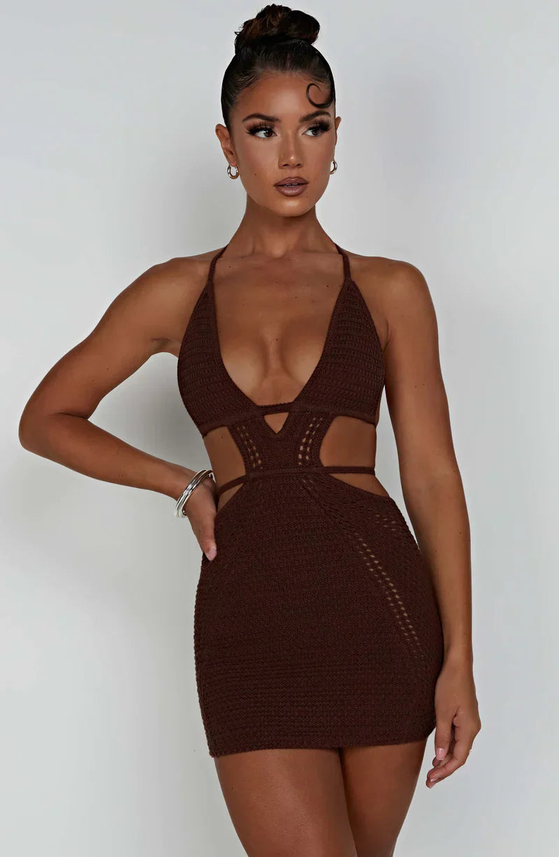 Maita Knitted Mini Dress
