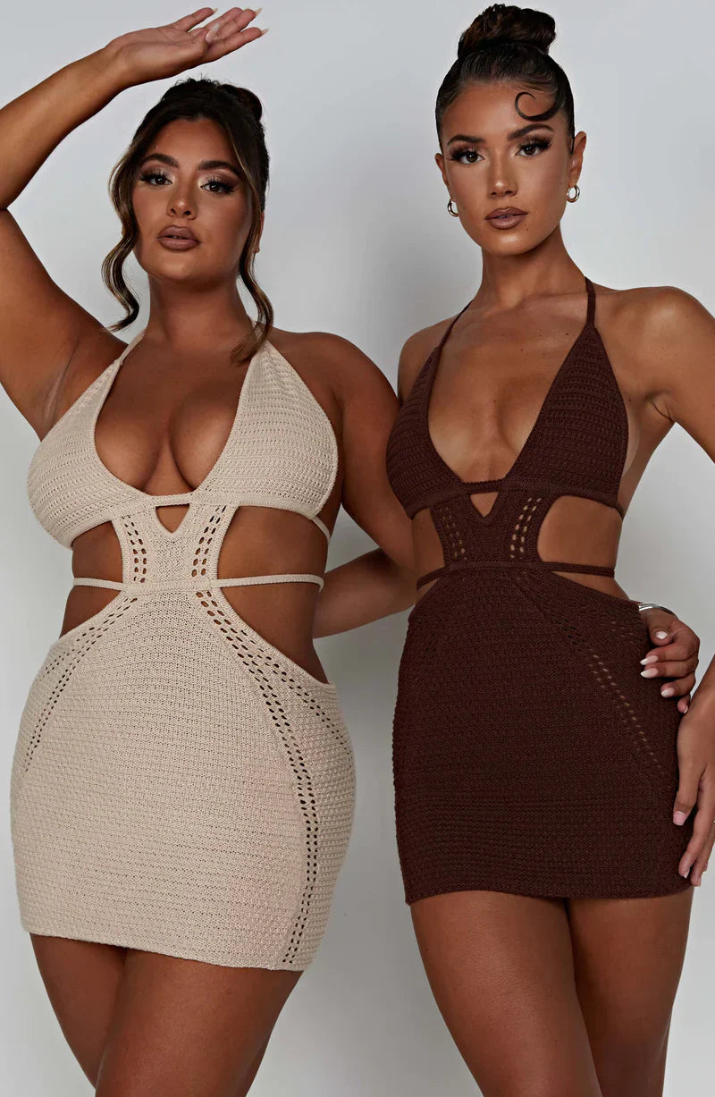 Maita Knitted Mini Dress