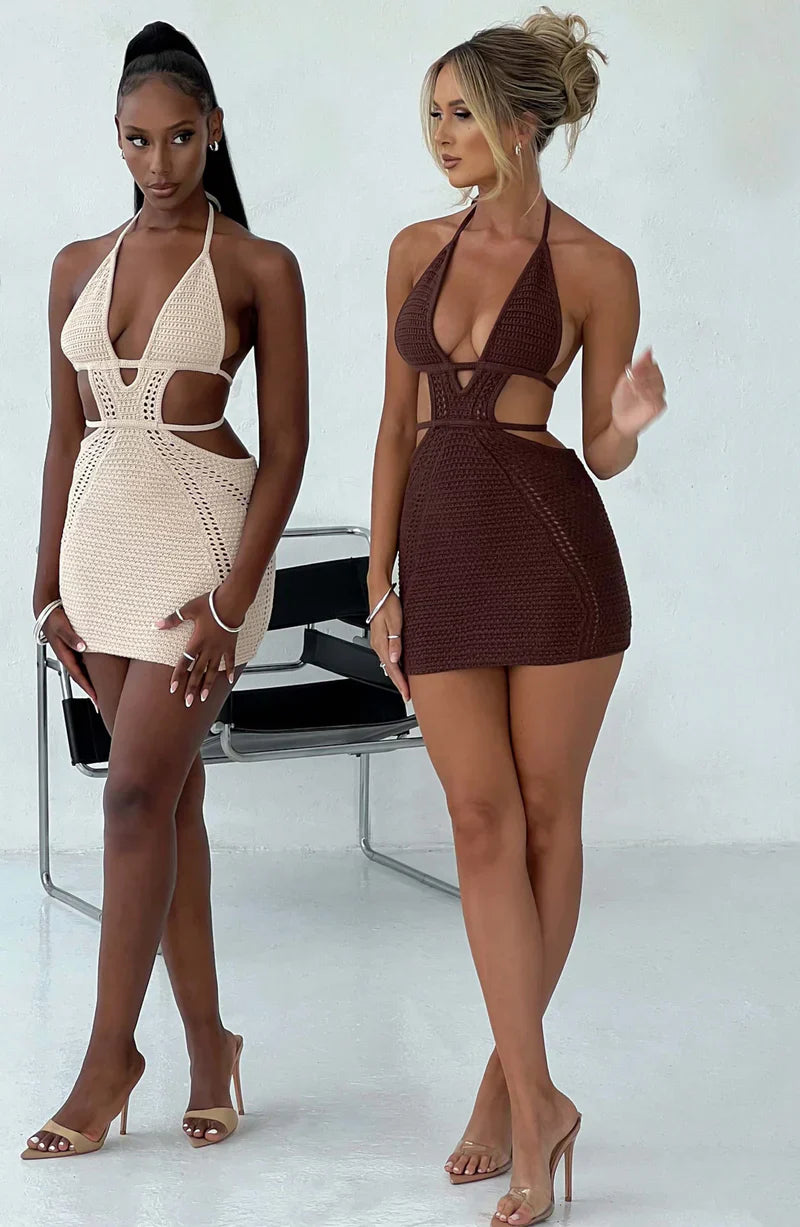 Maita Knitted Mini Dress