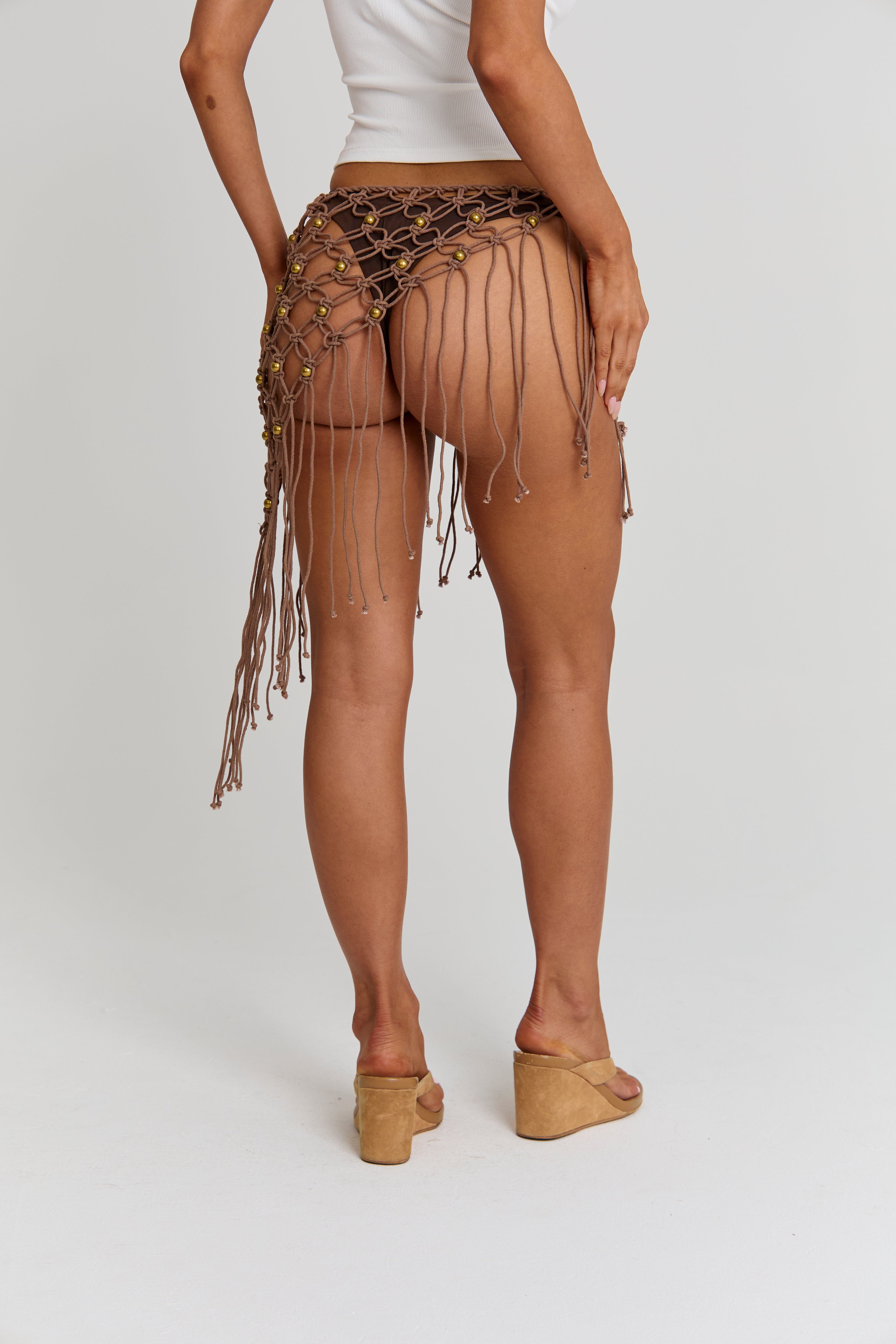 Cario Sarong Belt Tan