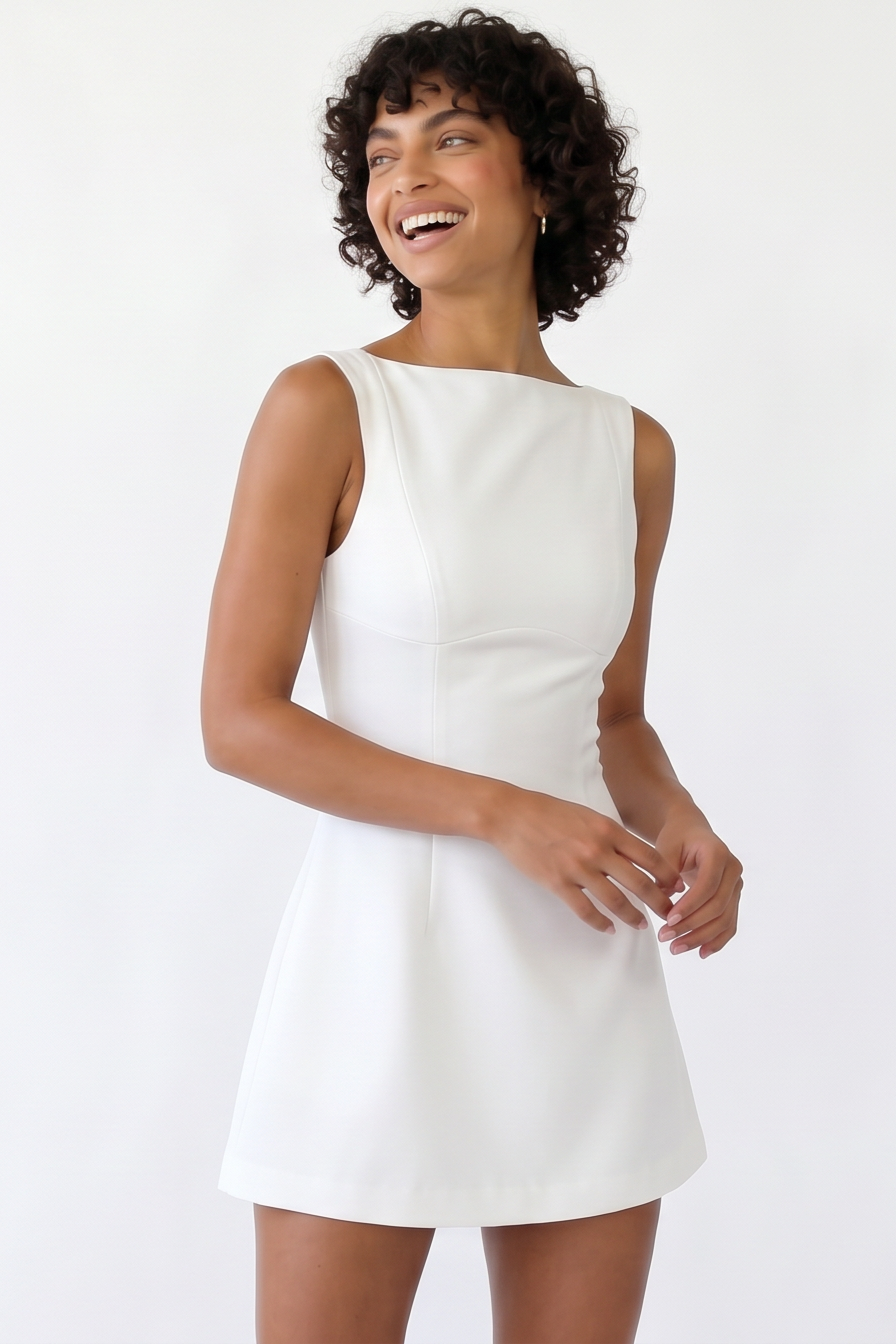 Adriana white dress