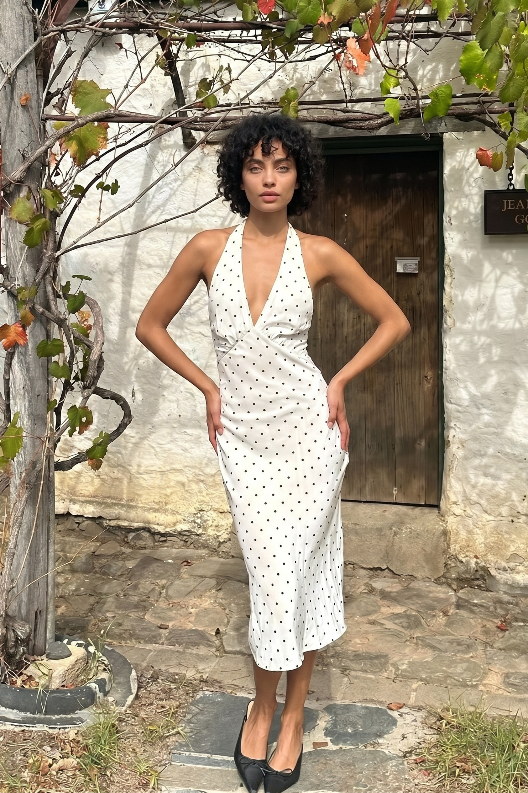 Oliana white dress