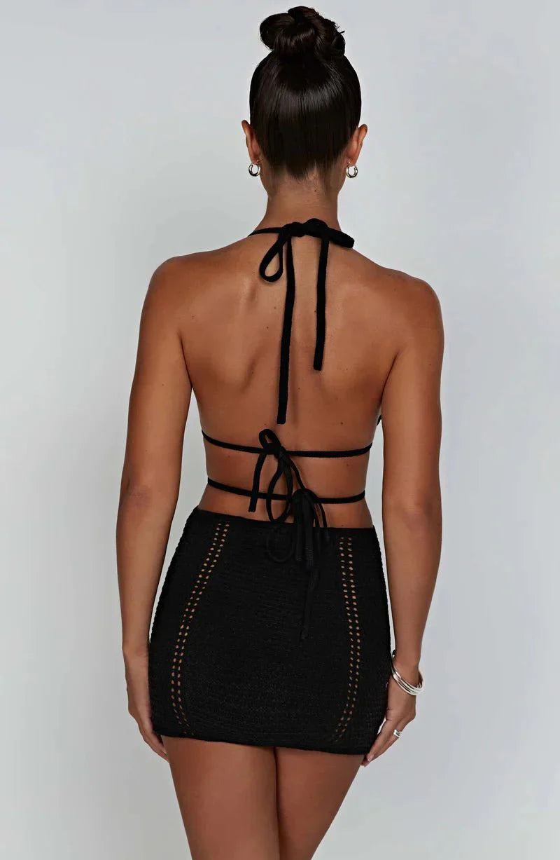 Maita Knitted Mini Dress