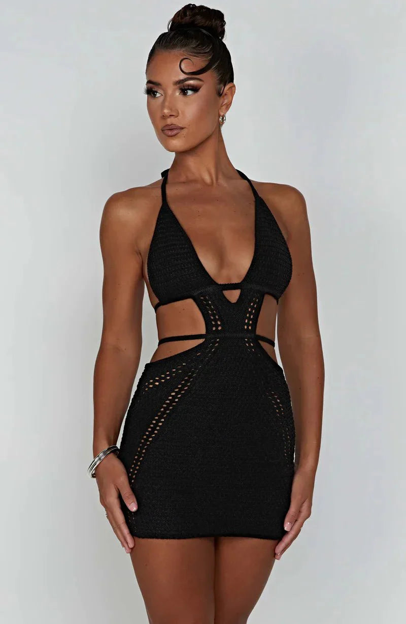 Maita Knitted Mini Dress