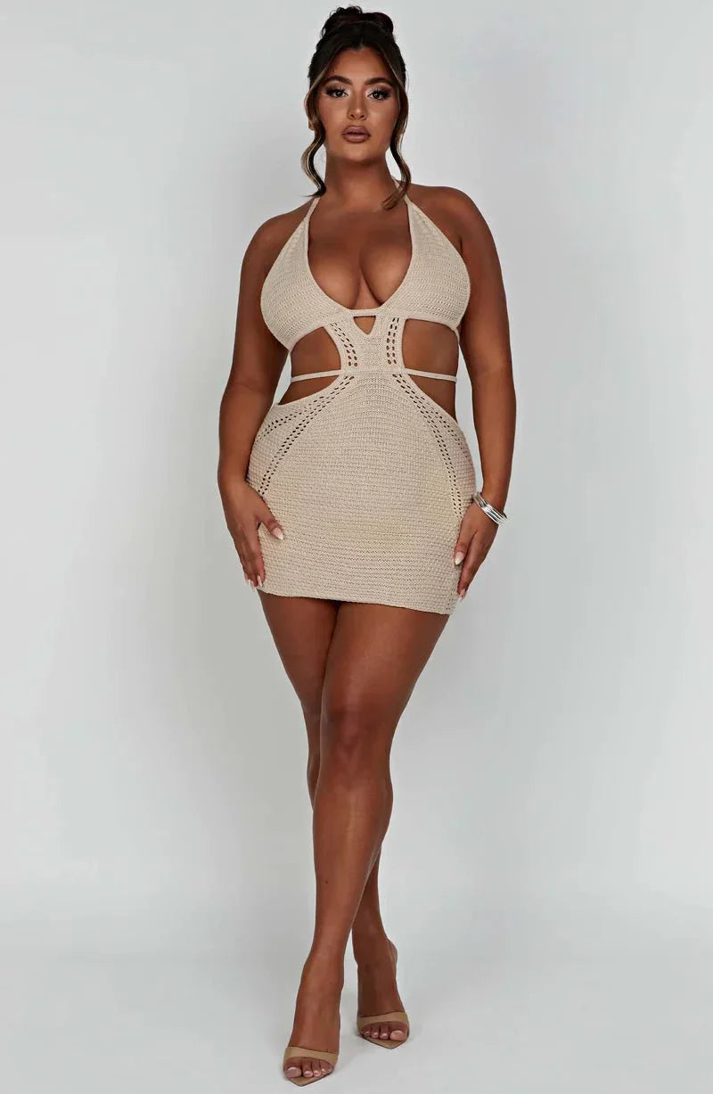 Maita Knitted Mini Dress