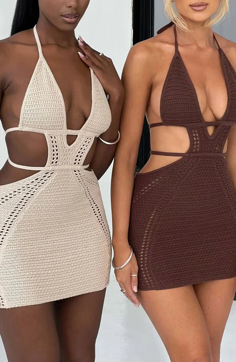 Maita Knitted Mini Dress
