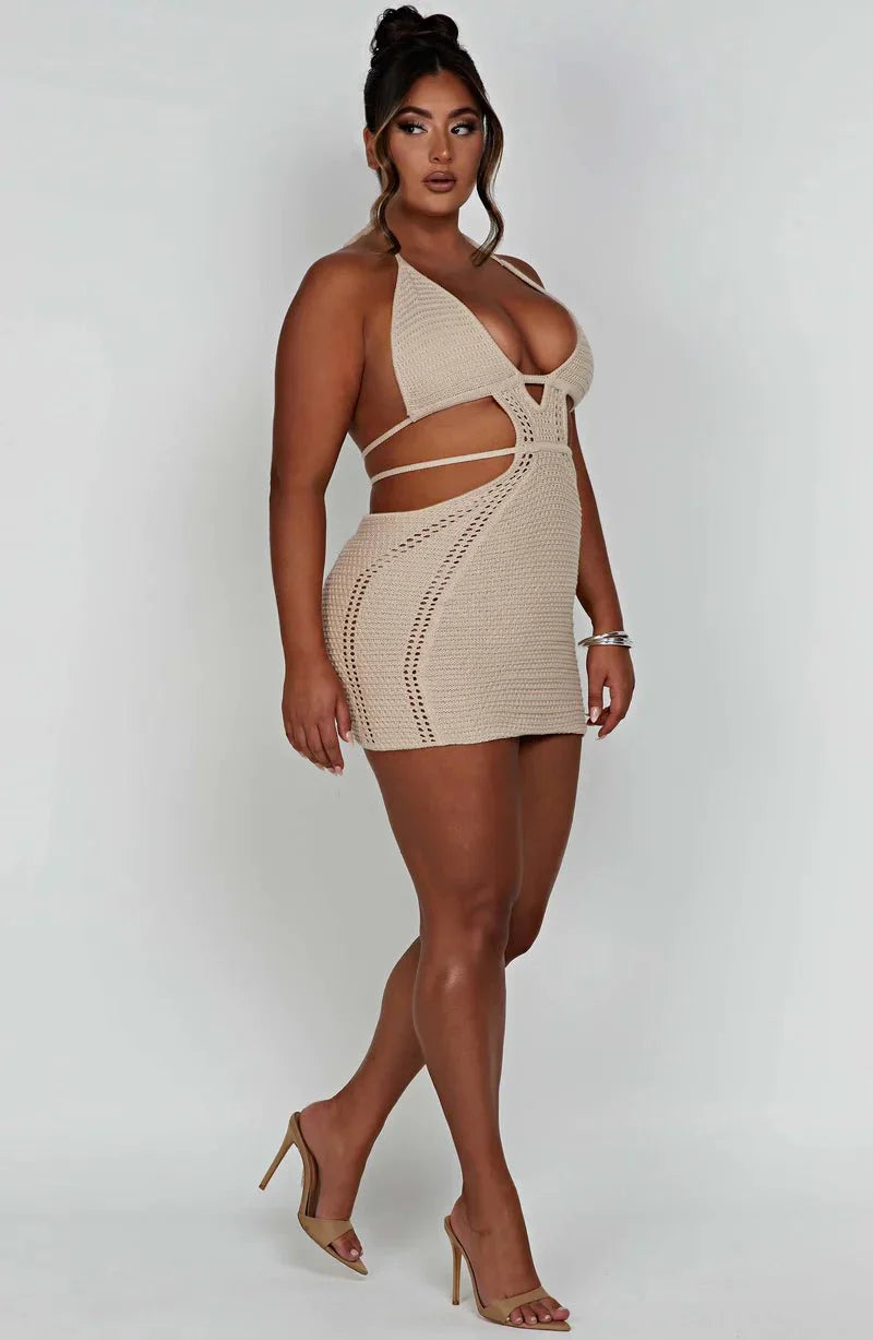 Maita Knitted Mini Dress