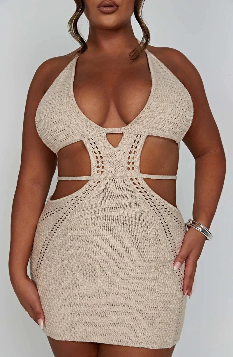 Maita Knitted Mini Dress