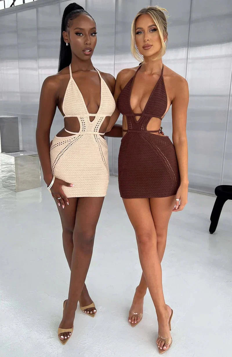 Maita Knitted Mini Dress