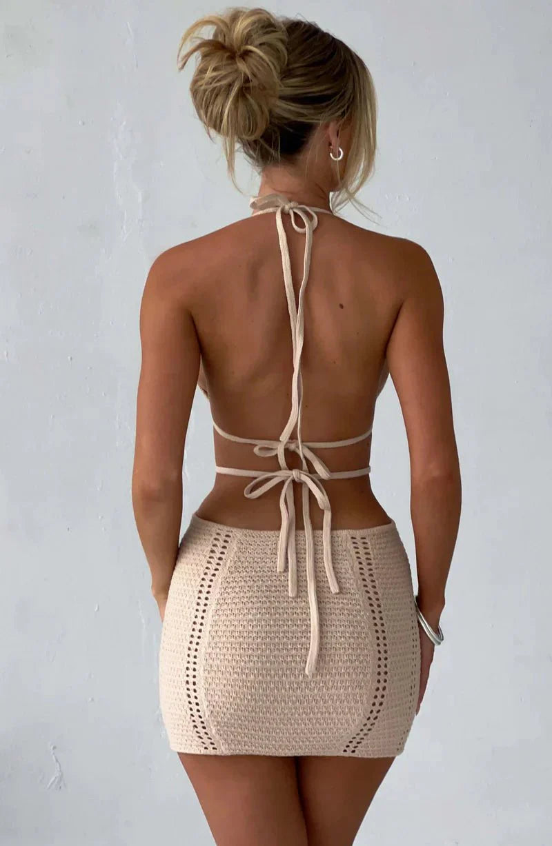 Maita Knitted Mini Dress