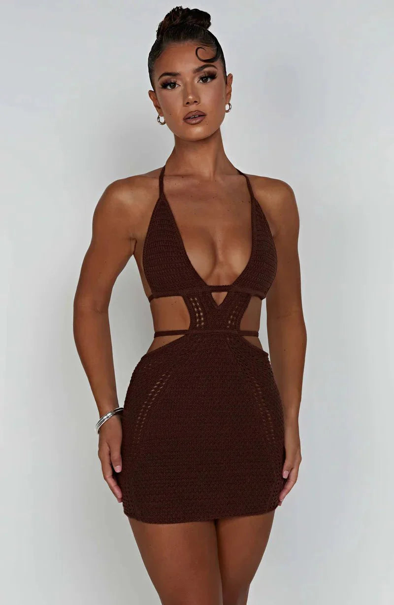 Maita Knitted Mini Dress