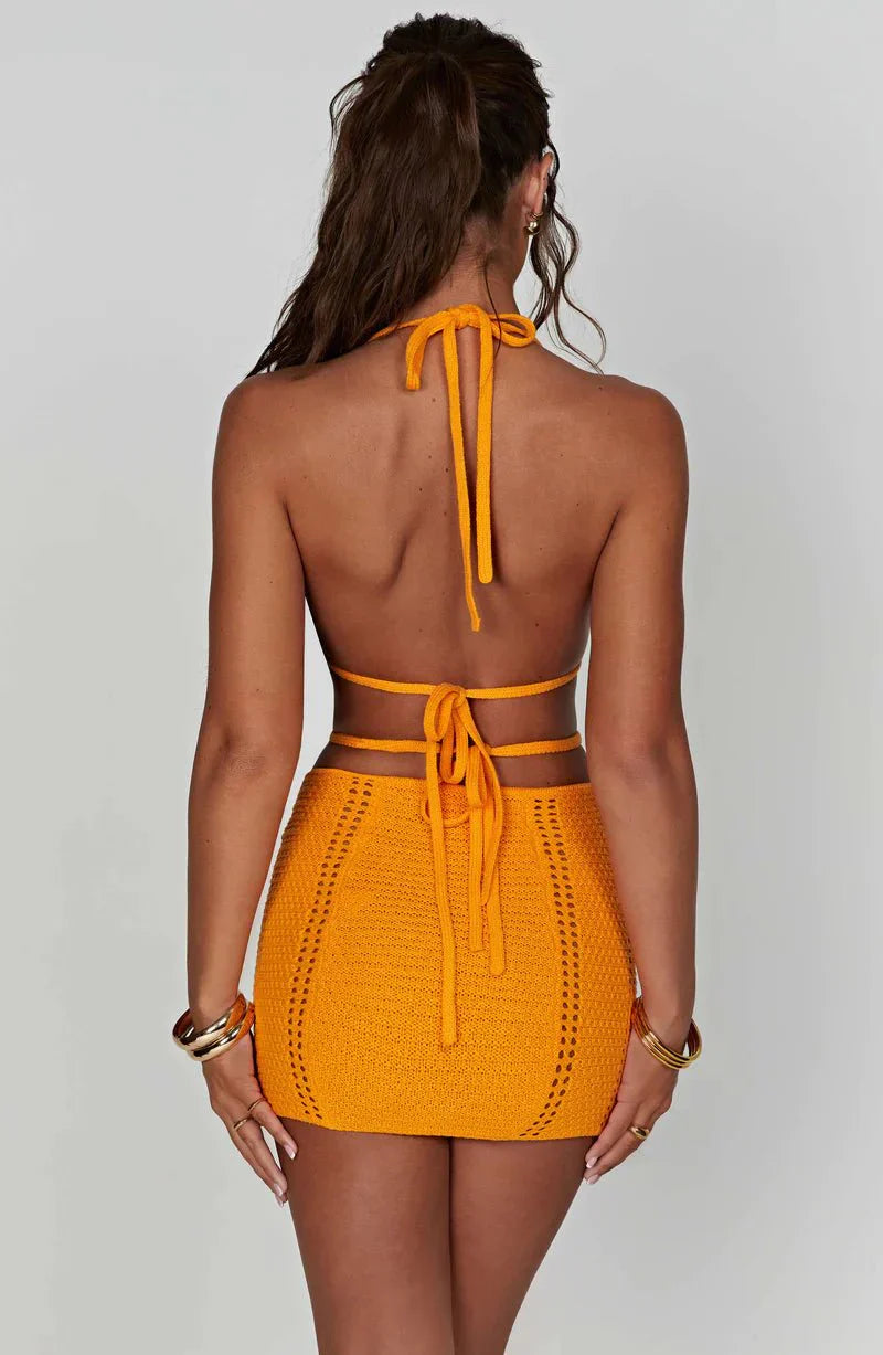 Maita Knitted Mini Dress