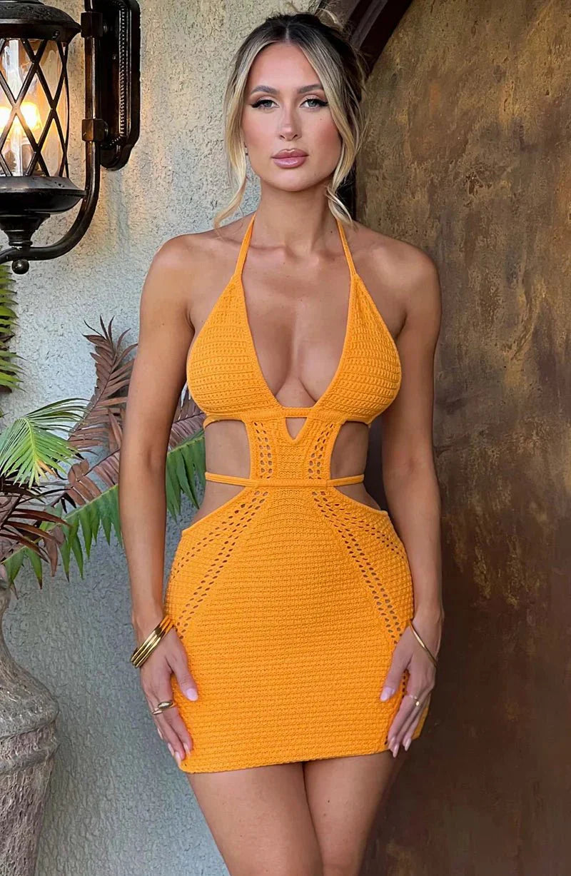 Maita Knitted Mini Dress