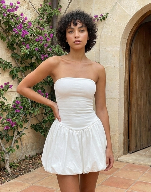 Venetia white dress
