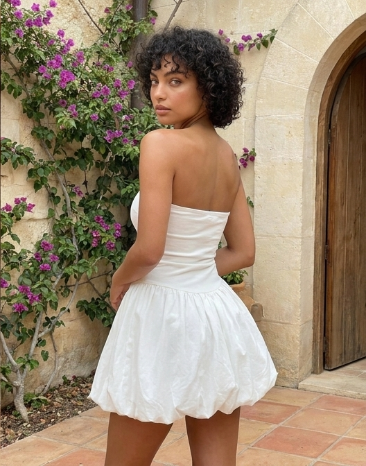 Venetia white dress